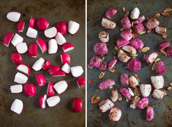 Cinnamon Sugar Roasted Radish Salad Lexi's Clean Kitchen